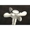 Kingston Brass KS1178BEX Essex Bridge Kitchen Faucet, Brushed Nickel KS1178BEX - alternate 2
